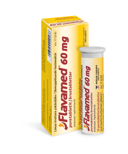 Flavamed® 60 mg poretabletit yli 12- vuotiaille ja aikuisille